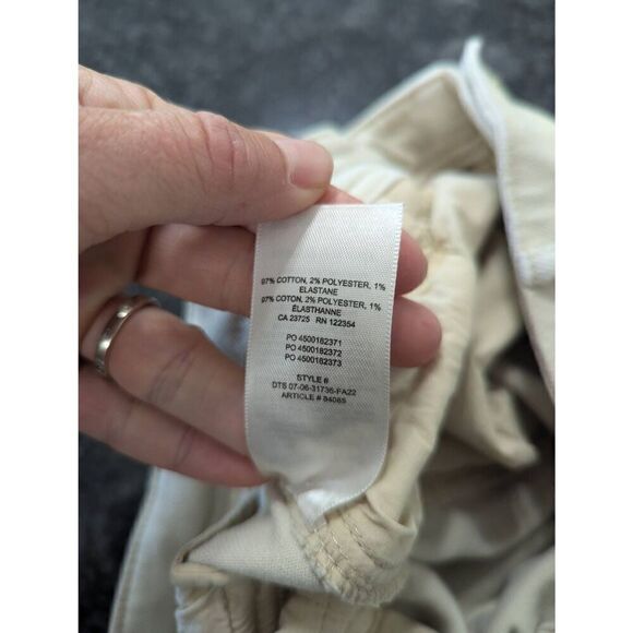 Wilfred Free Maeve Cargo Pants women's size 2 cream utility minimalist - Picture 11 of 11